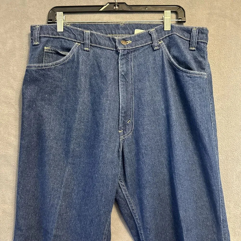 VTG Levi's 769 Orange Tab With A Skosh More Room Mens Jeans Size 36X30 80s - Picture 3 of 13